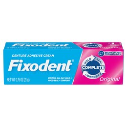 Cemento dental farmacia. Comprar pegamento dentadura