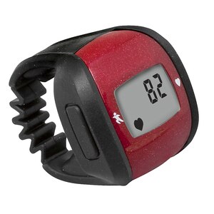 HealthSmart Sports Pulse Ring Heart Rate Monitor, Red , CVS