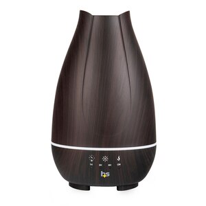 HealthSmart Aromatherapy Diffuser Cool Mist Humidifier For Essential Oils. Brown , CVS