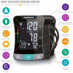 HealthSmart Premium Series Talking Upper Arm Blood Pressure Monitor , CVS