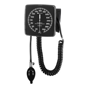 MABIS Legacy Wall-Mounted Clocks Aneroid Sphygmomanometer, Black , CVS