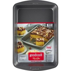 Good Cook Premium Nonstick Oblong Cake Pan