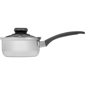 Good Cook Kitchen Basics Stainless Steel Saucepan With Glass Lid , CVS