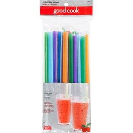 Good Cook - Flexible Disposable Straws, 100-Count