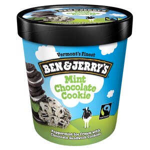 Ben & Jerry's Mint Chocolate Cookie Ice Cream Pint, 16 Oz , CVS