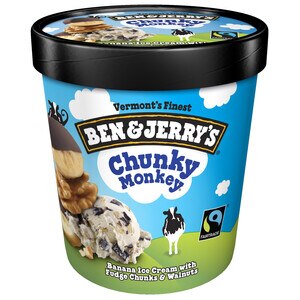 Ben & Jerry's Chunky Monkey Ice Cream Pint, 16 Oz , CVS