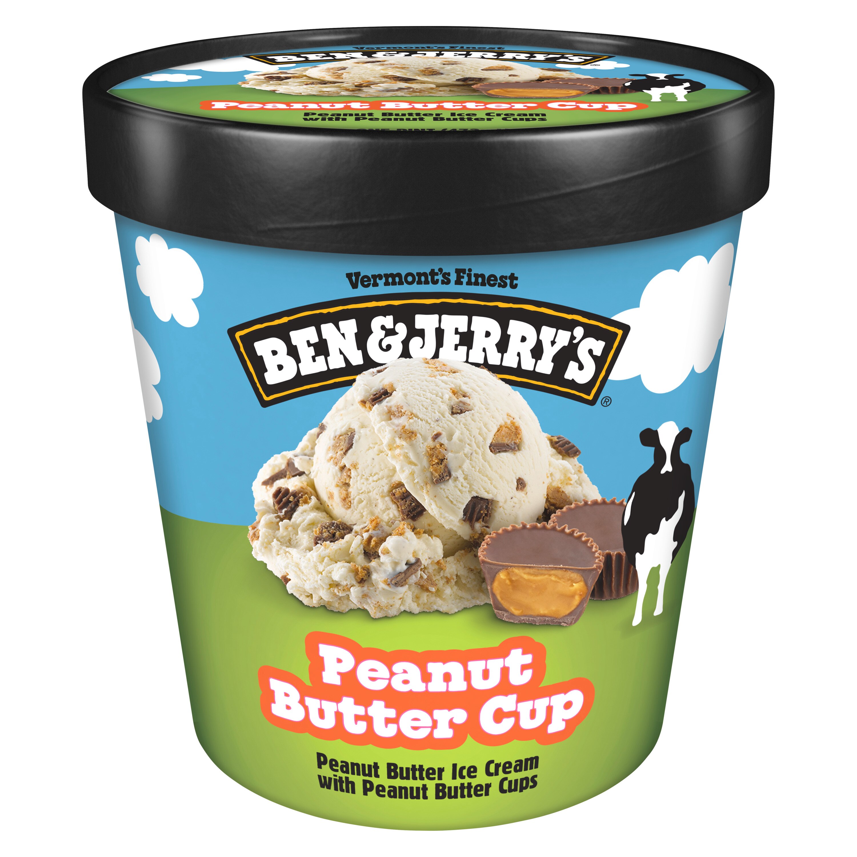 Ben & Jerry's Non-GMO Ice Cream Pint, Peanut Butter Cup , 16 Oz , CVS