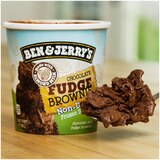 Ben & Jerry's Non-Dairy Chocolate Fudge Brownie Frozen Dessert, 16 oz, thumbnail image 4 of 6