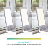 Verilux HappylightLuxe 10,000 Lux Bright White Light Therapy Lamp, thumbnail image 5 of 6