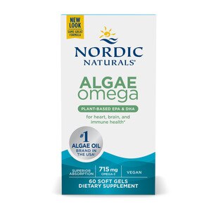 Nordic Naturals Algae Omega Softgels, 60 CT
