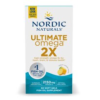Nordic Naturals Ultimate Omega 2x Softgels, 60 CT