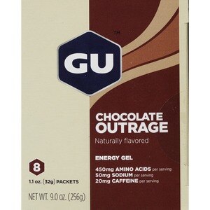Gu Energy Labs GU Energy Chocolate Outrage Energy Gel Packets, 8 Ct , CVS