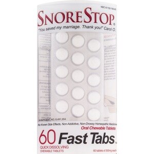 Snorestop Fasttabs - Tabletas masticables, máxima potencia