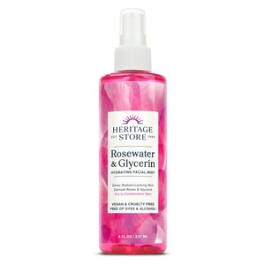 Heritage Store Rosewater & Glycerin Hydrating Facial Mist, 8 Oz , CVS