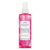Heritage Store Rosewater & Glycerin Hydrating Facial Mist, 8 OZ, thumbnail image 1 of 3