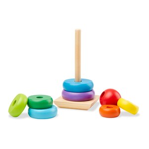 melissa and doug wooden stacking rings
