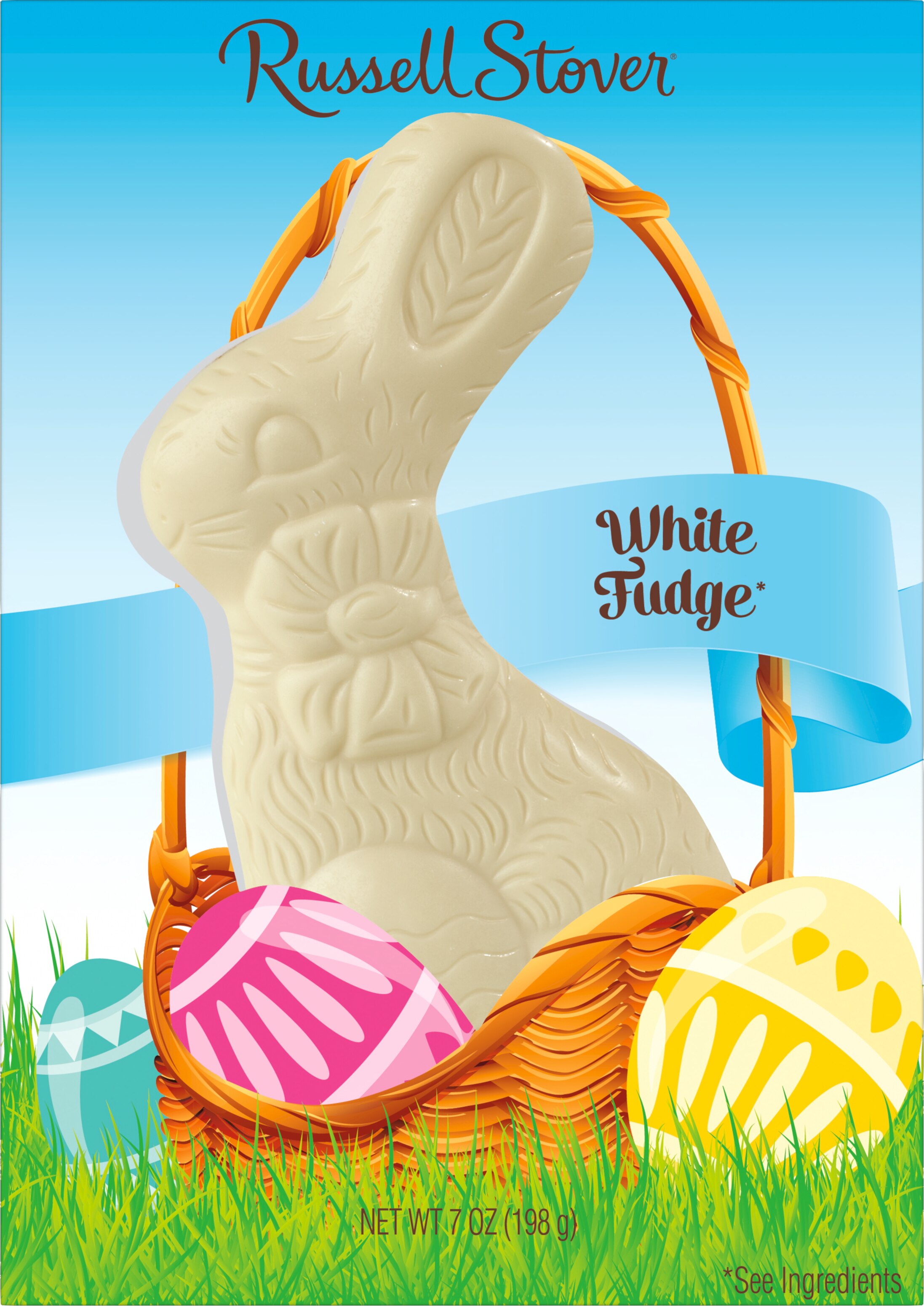 Russell Stover Solid White Chocolate Rabbit, 7 oz Ingredients - CVS ...
