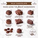 Russell Stover Milk Chocolate Assortment, 16 ct, 9.4 oz, thumbnail image 4 of 7