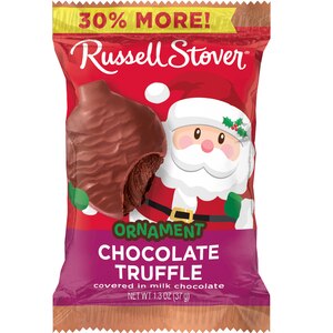 Russell Stover Truffle Santa, 1oz Single