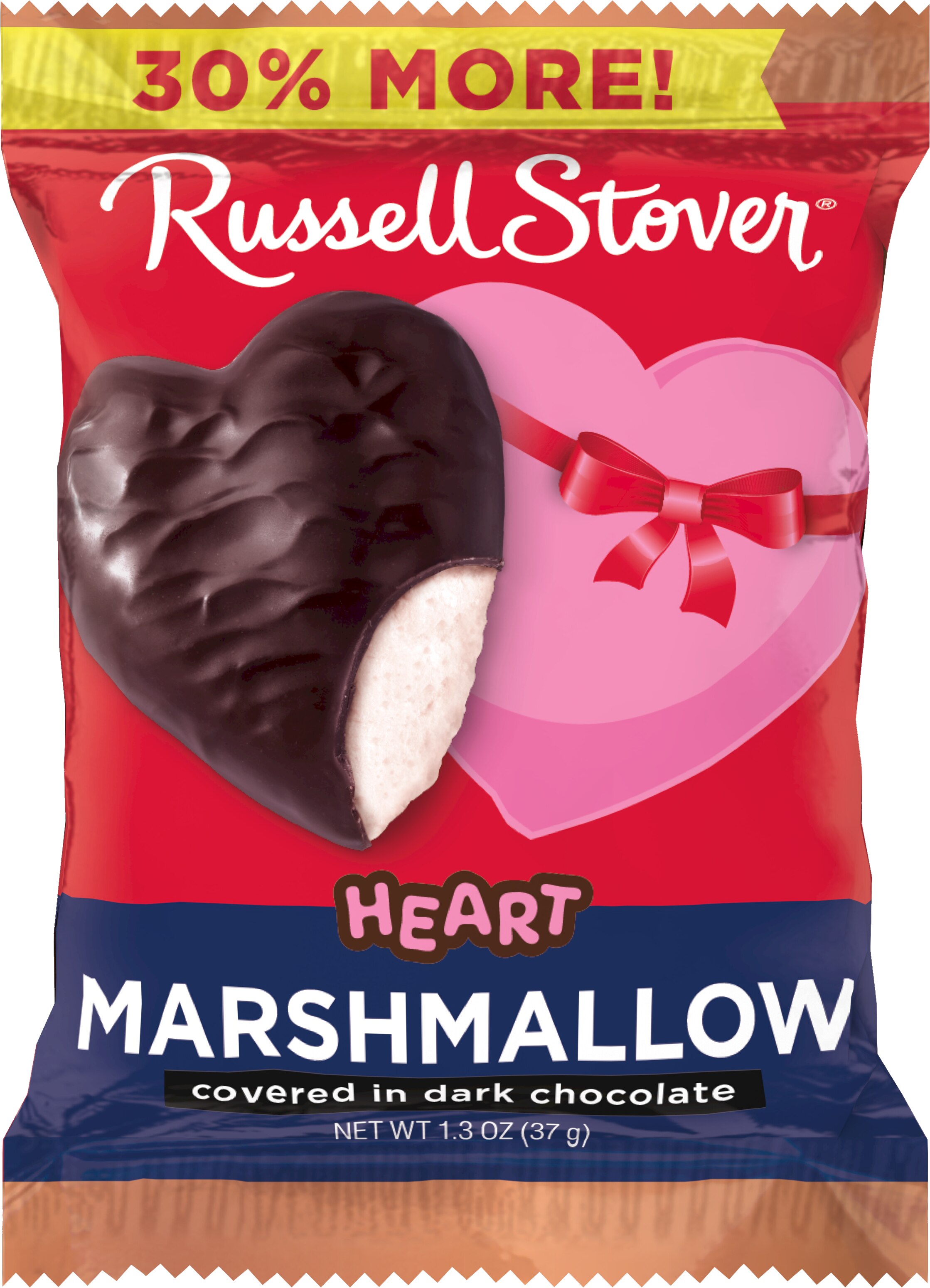 Russell Stover's Valentine's Day Dark Chocolate Marshmallow Heart