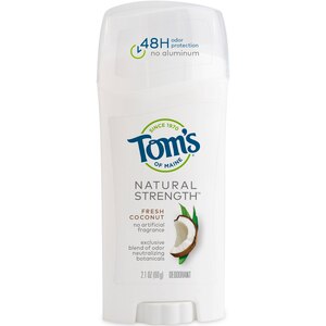 Tom's of Maine Natural Strength Fresh Coconut Deodorant 2.1oz