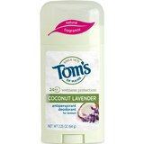 Tom's of Maine Coconut Lavender Antiperspirant Deodorant, 2.5 OZ, thumbnail image 1 of 4