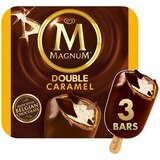 Magnum Ice Cream Bars Double Caramel, 3 CT, thumbnail image 1 of 8