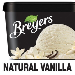 Breyers Ice Cream Natural Vanilla 100% Grade A Milk & Cream, 48 Oz , CVS