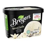 Breyers Ice Cream Natural Vanilla 100% Grade A Milk & Cream, 48 OZ, thumbnail image 3 of 7