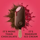 Magnum Double Raspberry Ice Cream Bars Frozen Dessert, 3 ct, thumbnail image 4 of 7