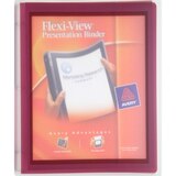 Avery 3-Ring Flexi-View Presentation Binder, Assorted Colors, 1 in, thumbnail image 1 of 4
