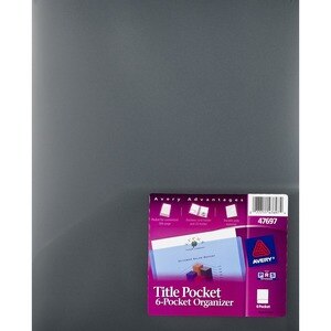 Avery Title Pocket 6 Pocket Organizer , CVS