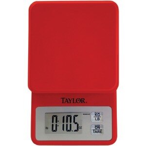 Taylor Kitchen Scale, Glass Platform, Digital