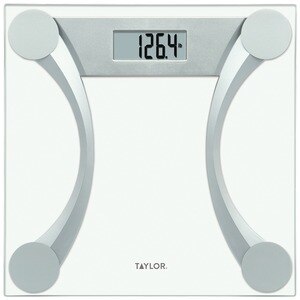 Taylor Precision Products Clear Glass Digital Scale