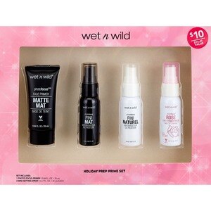 Wet n Wild 4 Piece Holiday Prep Prime Gift Set