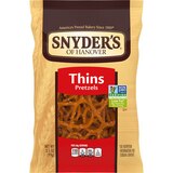 Snyder's of Hanover Thin Pretzels, 3.5 Oz, thumbnail image 1 of 1