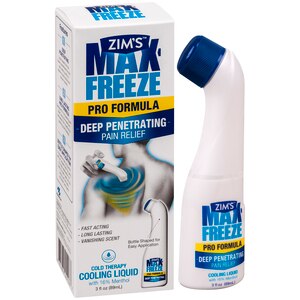  Zim's MAX-FREEZE PRO Long Neck Liquid with Sponge Applicator 