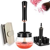 IGIA Portable Makeup Brush Cleaner with 12 Piece Makeup Brush, thumbnail image 3 of 5