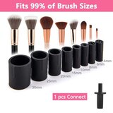 IGIA Portable Makeup Brush Cleaner with 12 Piece Makeup Brush, thumbnail image 4 of 5