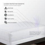 PureCare Aromatherapy Allergen Proof Total Encasement Mattress Protector, thumbnail image 4 of 6