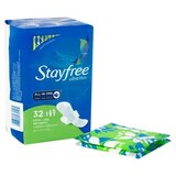 Stayfree Ultra Thin Long Pads with Wings, Super, 32 CT, thumbnail image 2 of 5