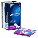 Stayfree Ultra Thin Pads with Wings, Overnight, thumbnail image 2 of 5
