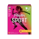 Playtex Sport Tampons, Unscented, Regular Absorbency, thumbnail image 1 of 5