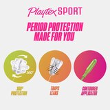 Playtex Sport Plastic Tampons Unscented Super Plus Absorbency,, thumbnail image 5 of 6