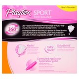 Playtex Sport Tampons, Multi-Pack Fresh Scent, Regular and Super, 32 CT, thumbnail image 2 of 4