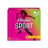 Playtex Sport Tampons, Unscented, Regular Absorbency, thumbnail image 1 of 6