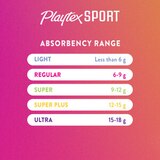 Playtex Sport Tampons, Unscented, Regular Absorbency, thumbnail image 3 of 6