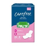 Carefree Ultra Thin Super/Long With Wings, 28 CT, thumbnail image 1 of 9