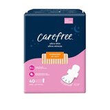 Carefree Ultra Thin Overnight With Wings, 28 CT, thumbnail image 1 of 11