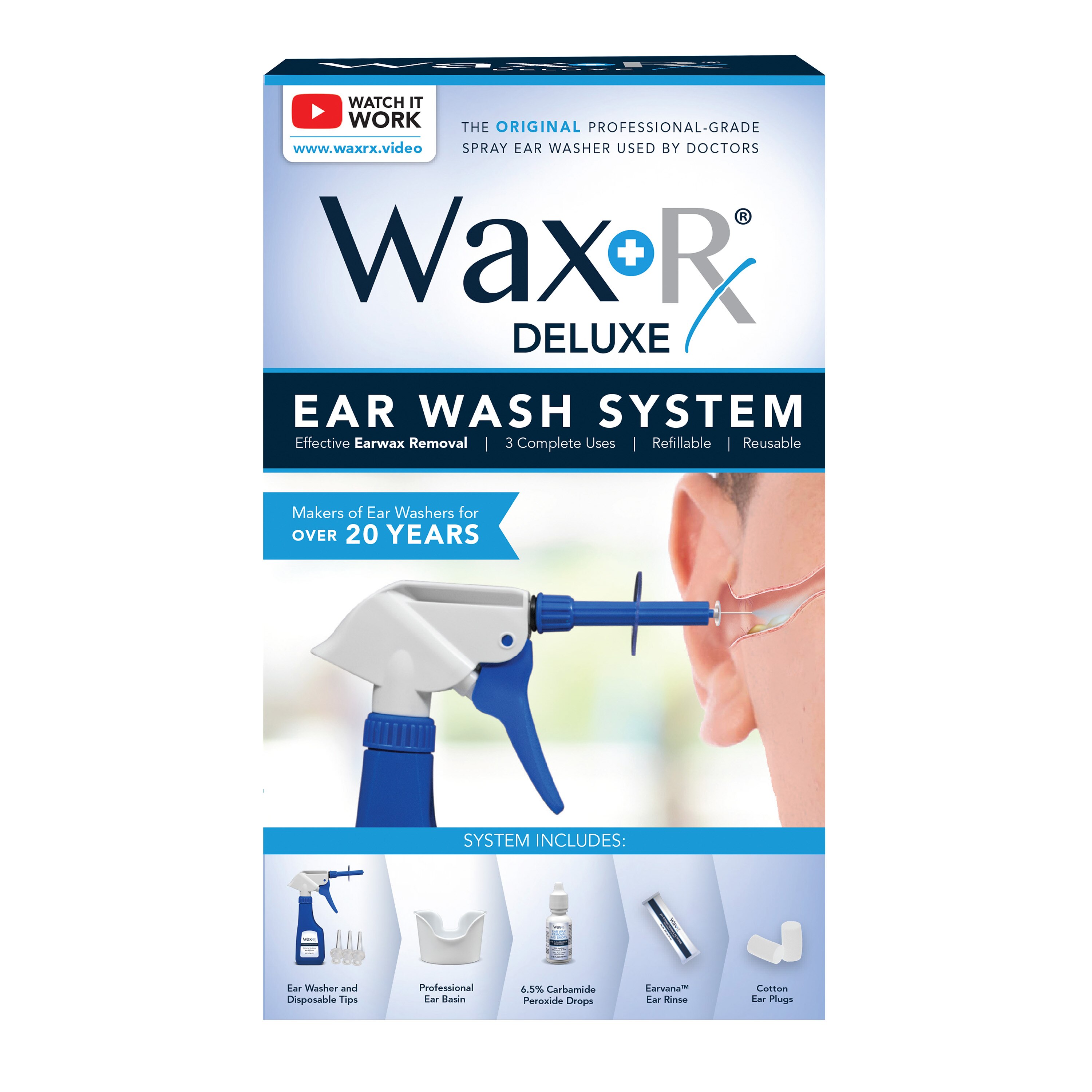 WaxRx Professional Ear Wash System - 1 , CVS